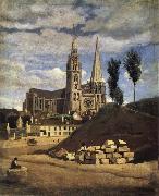 Corot Camille The Cathedral of market analyses